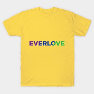 Everlove Yellow Word T-Shirt